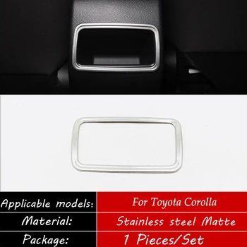 For Toyota corolla 2019 2020 Stainless steel Car Rear back row guard kicking frame cover trim Car styling accessories 1pcs
For Toyota corolla 2019 2020 Stainless steel Car Rear back row guard kicking frame cover trim Car styling accessories 1pcs