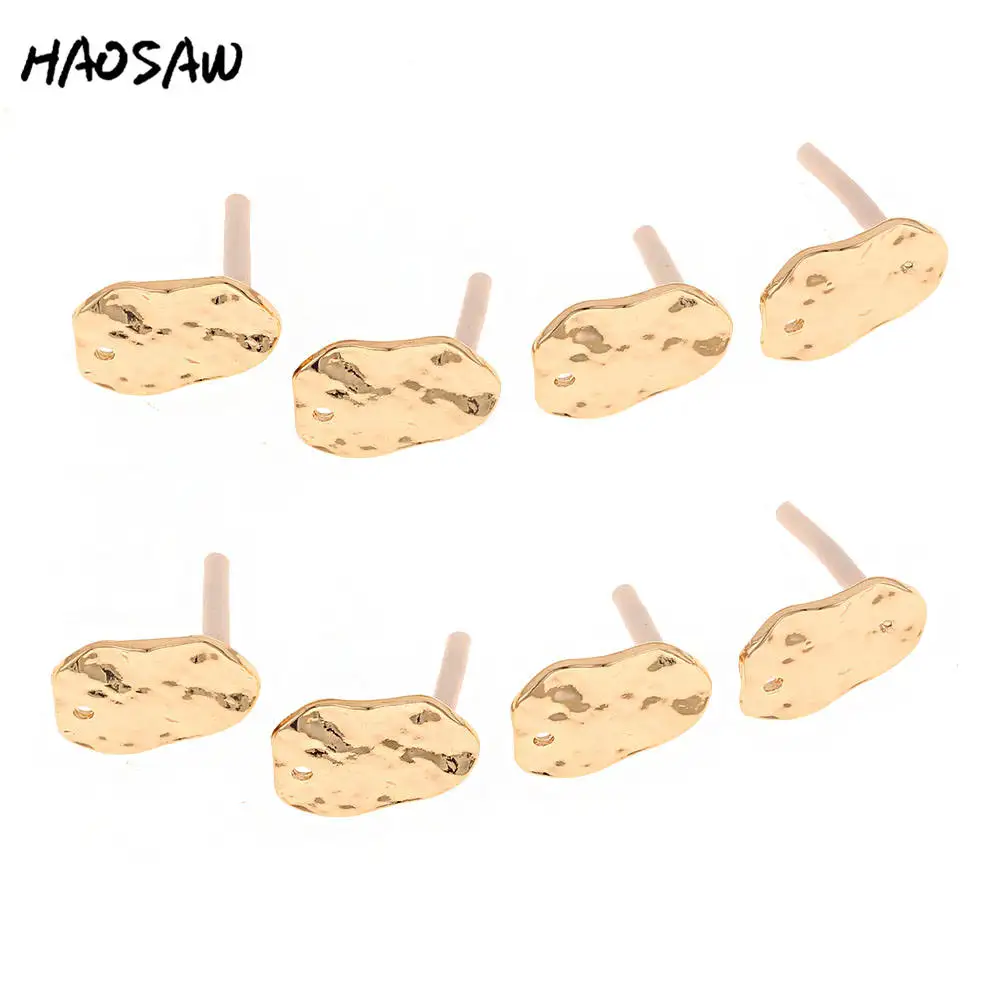 HAOSAW 13*19MM 6Pcs/Lot Bumpy Oval Stud Parts/Shinny Stud Jewelry Finding/Handmade Jewelry/Stud Earrings Accessories
HAOSAW 13*19MM 6Pcs/Lot Bumpy Oval Stud Parts/Shinny Stud Jewelry Finding/Handmade Jewelry/Stud Earrings Accessories