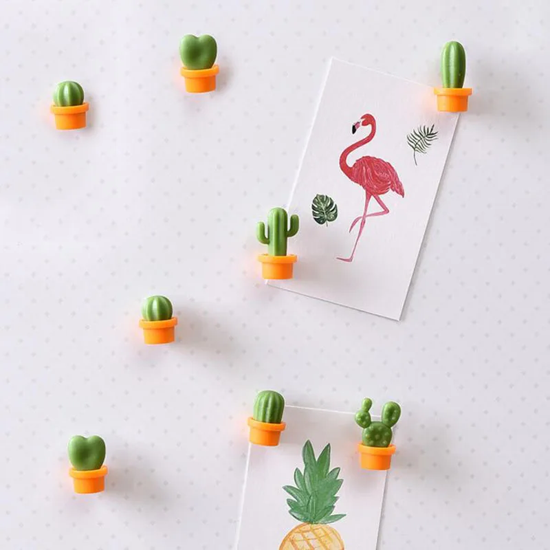 6Pcs/Pack Kawaii Fridge Magnet Cute Cactus Succulent Plant Magnet Button Cactus Refrigerator Message Sticker Home Decoration
6Pcs/Pack Kawaii Fridge Magnet Cute Cactus Succulent Plant Magnet Button Cactus Refrigerator Message Sticker Home Decoration
