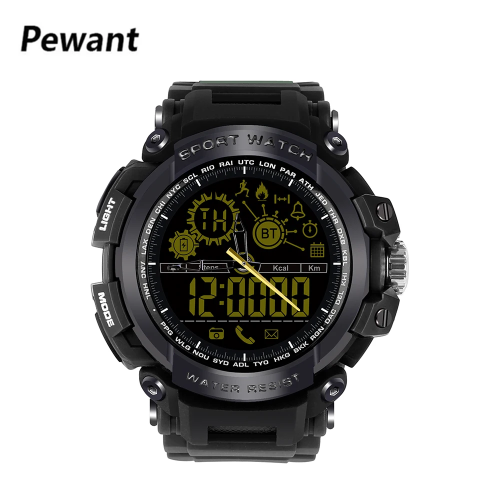 Pewant Smart Watch 50 ATM Waterproof Smartwatch Activities Tracker Smart Clock Ultra-Long Standby Wristwatch For Android iOS
Pewant Smart Watch 50 ATM Waterproof Smartwatch Activities Tracker Smart Clock Ultra-Long Standby Wristwatch For Android iOS