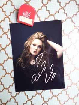hand signed Adele Adkins autographed photo autograph in ink 5*7 free shipping 069
hand signed Adele Adkins autographed photo autograph in ink 5*7 free shipping 069