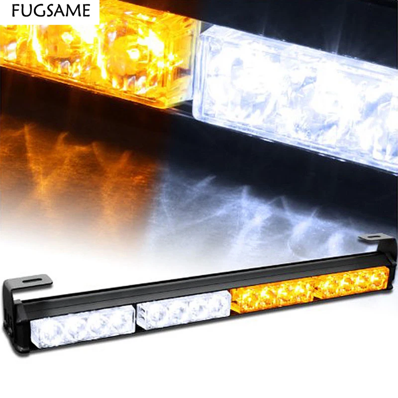 FUGSAME 16W 12V 16 LED High Power Explosive Flash Lights/Lightbar Strobe Beacon/Warning Light/Emergency Lightbar Light/Long Bum
FUGSAME 16W 12V 16 LED High Power Explosive Flash Lights/Lightbar Strobe Beacon/Warning Light/Emergency Lightbar Light/Long Bum