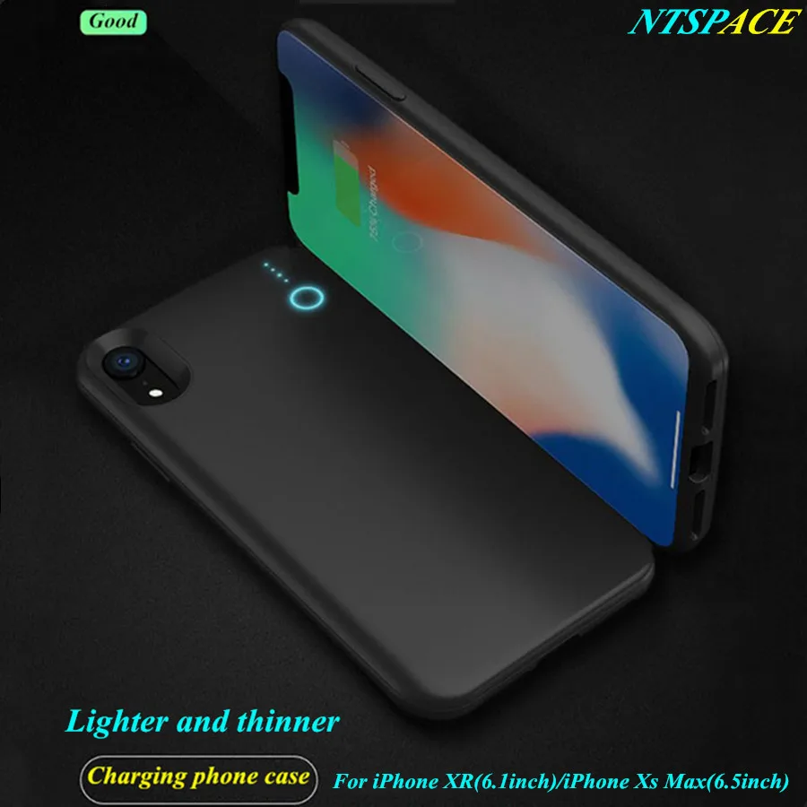 NTSPACE Mobile Power External Battery Case Built-in car magnet For iPhone XR/XS Max Portable Charging Case Backup Battery Cover
NTSPACE Mobile Power External Battery Case Built-in car magnet For iPhone XR/XS Max Portable Charging Case Backup Battery Cover