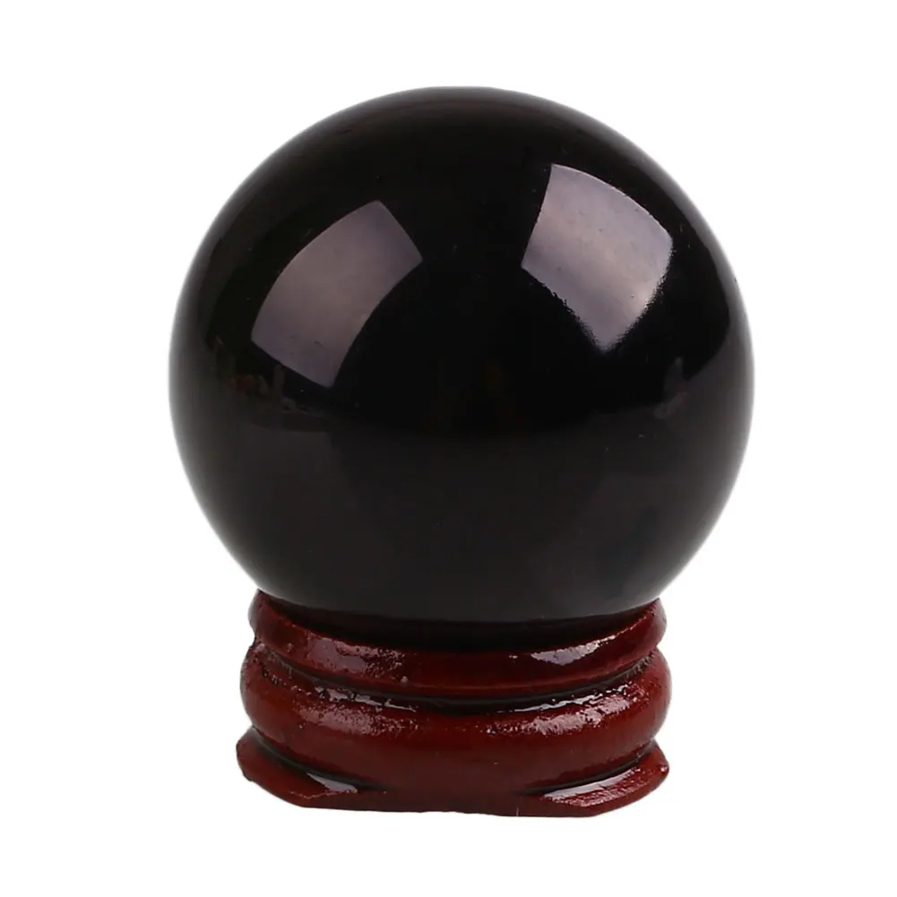 Обсидиан Стенд Хрустальный шар домашний декор гостиной сферы креативный офис