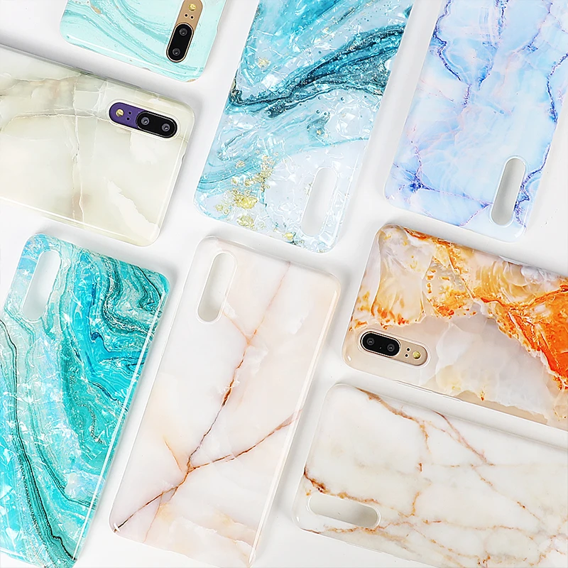 Чехол LOVECOM для телефона Huawei P30 P20 Pro Lite Mate 30 20 Nova 4 3i 3e 2s Роскошная мягкая мраморная
