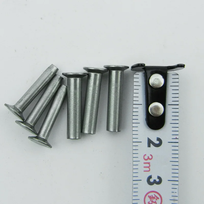 200 sets/LOT Stainless Steel Rivet Hardware Fasteners for Knife Wood Handle Cookware Parts Scrapbook DIY riveting Tools
200 sets/LOT Stainless Steel Rivet Hardware Fasteners for Knife Wood Handle Cookware Parts Scrapbook DIY riveting Tools