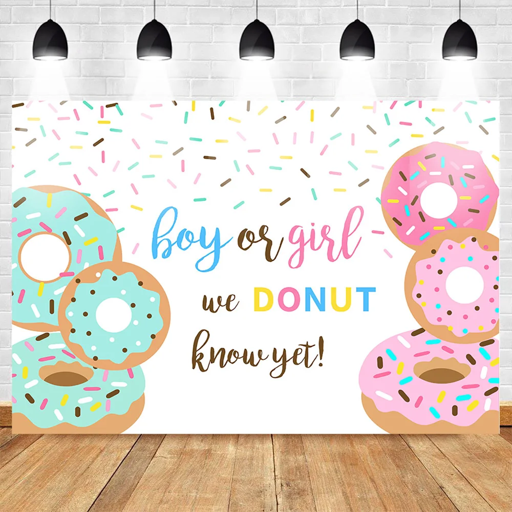 Gender Reveal Party Background for Photography Newborn Baby Shower Backdrop Sweet Dount Backgrounds for Photo Studio Photocall
Gender Reveal Party Background for Photography Newborn Baby Shower Backdrop Sweet Dount Backgrounds for Photo Studio Photocall