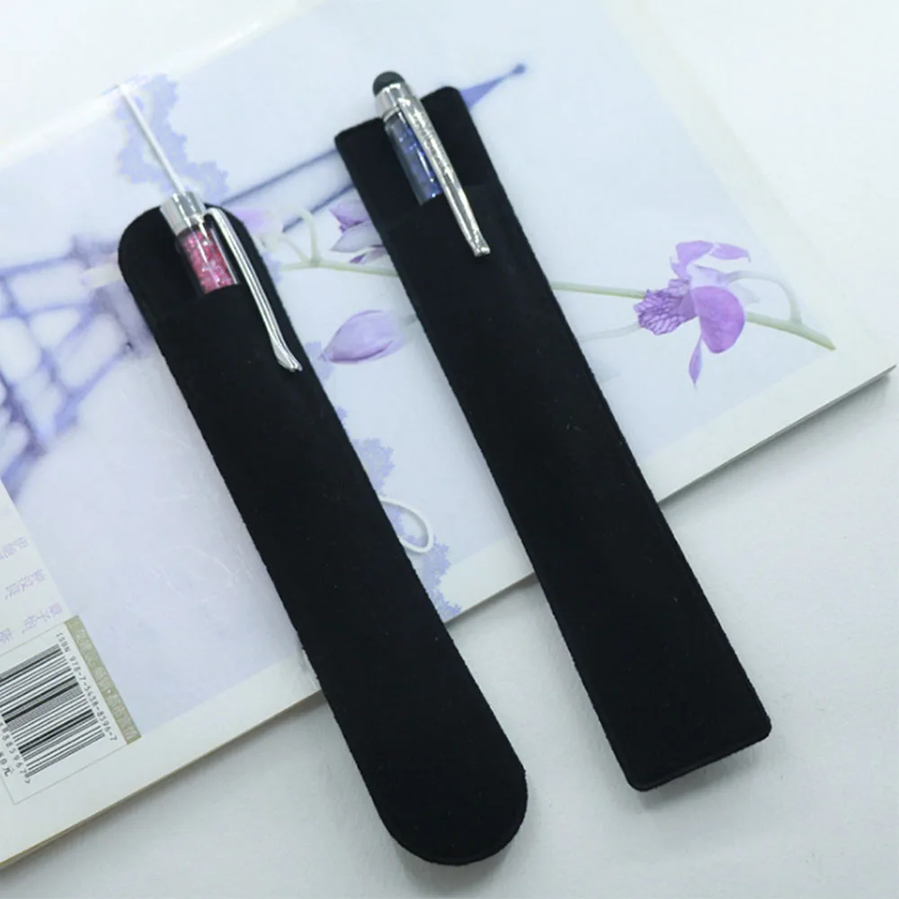 3PCS/Set Black Flocking Cloth Pencil Bag Fountain Pen Case Holder for Travel Journal School Office Supply
3PCS/Set Black Flocking Cloth Pencil Bag Fountain Pen Case Holder for Travel Journal School Office Supply