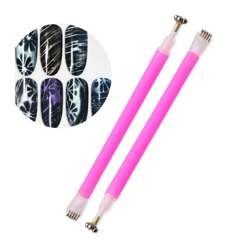 1PC Plum Blossom Magnet Nail Art Dotting Pen Cats Eye Gel Double Head Nail Art Dotting Tool Magnet Pen Manicure Tools
1PC Plum Blossom Magnet Nail Art Dotting Pen Cats Eye Gel Double Head Nail Art Dotting Tool Magnet Pen Manicure Tools