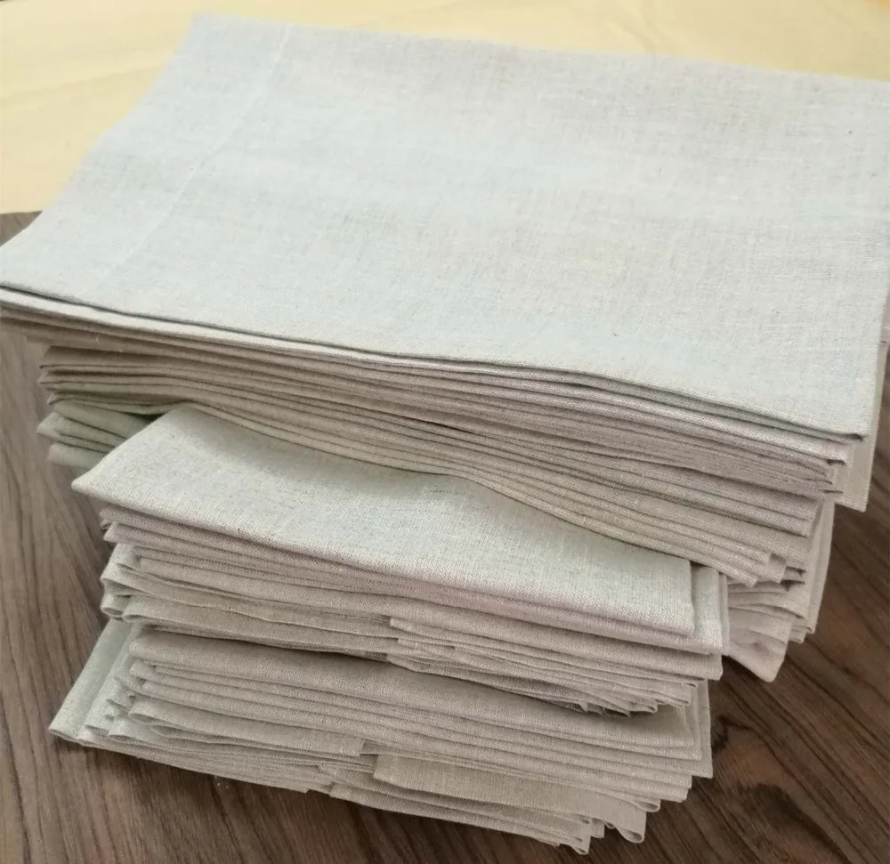 Set of 12 Fashion Oatmeal Linen Handkerchiefs 14x22"inch Vintage Handkerchief Towels Dish Kitchen Bathroom Hand Towel For Guests
Set of 12 Fashion Oatmeal Linen Handkerchiefs 14x22"inch Vintage Handkerchief Towels Dish Kitchen Bathroom Hand Towel For Guests