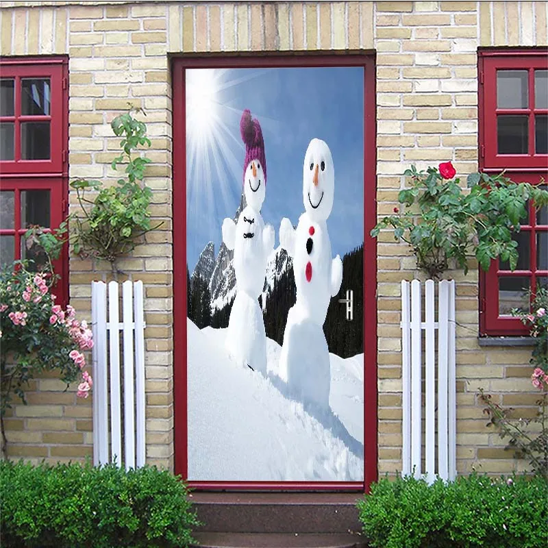 The wall sticker personalized wooden door home decoration 3d three-dimensional Christmas door sticker customization
The wall sticker personalized wooden door home decoration 3d three-dimensional Christmas door sticker customization