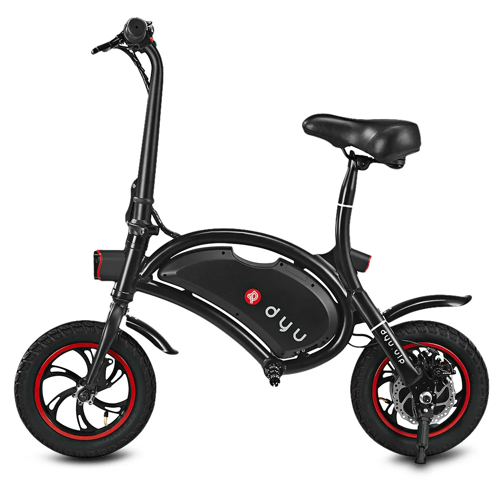 D1 DYU 12 Inch Wheels 4.4AH/10AH Smart Folding Electric Bike 350W/250W Motor Rear Disc Brake Electric Bicycle Smart App Control
D1 DYU 12 Inch Wheels 4.4AH/10AH Smart Folding Electric Bike 350W/250W Motor Rear Disc Brake Electric Bicycle Smart App Control