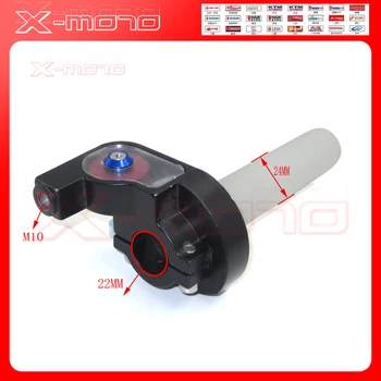 Motorcycle parts visual Throttle Grips Settle & twist gas throttle handle Dirt Pit Bikes atv 50cc- 160cc ATV GPX SDG
Motorcycle parts visual Throttle Grips Settle & twist gas throttle handle Dirt Pit Bikes atv 50cc- 160cc ATV GPX SDG