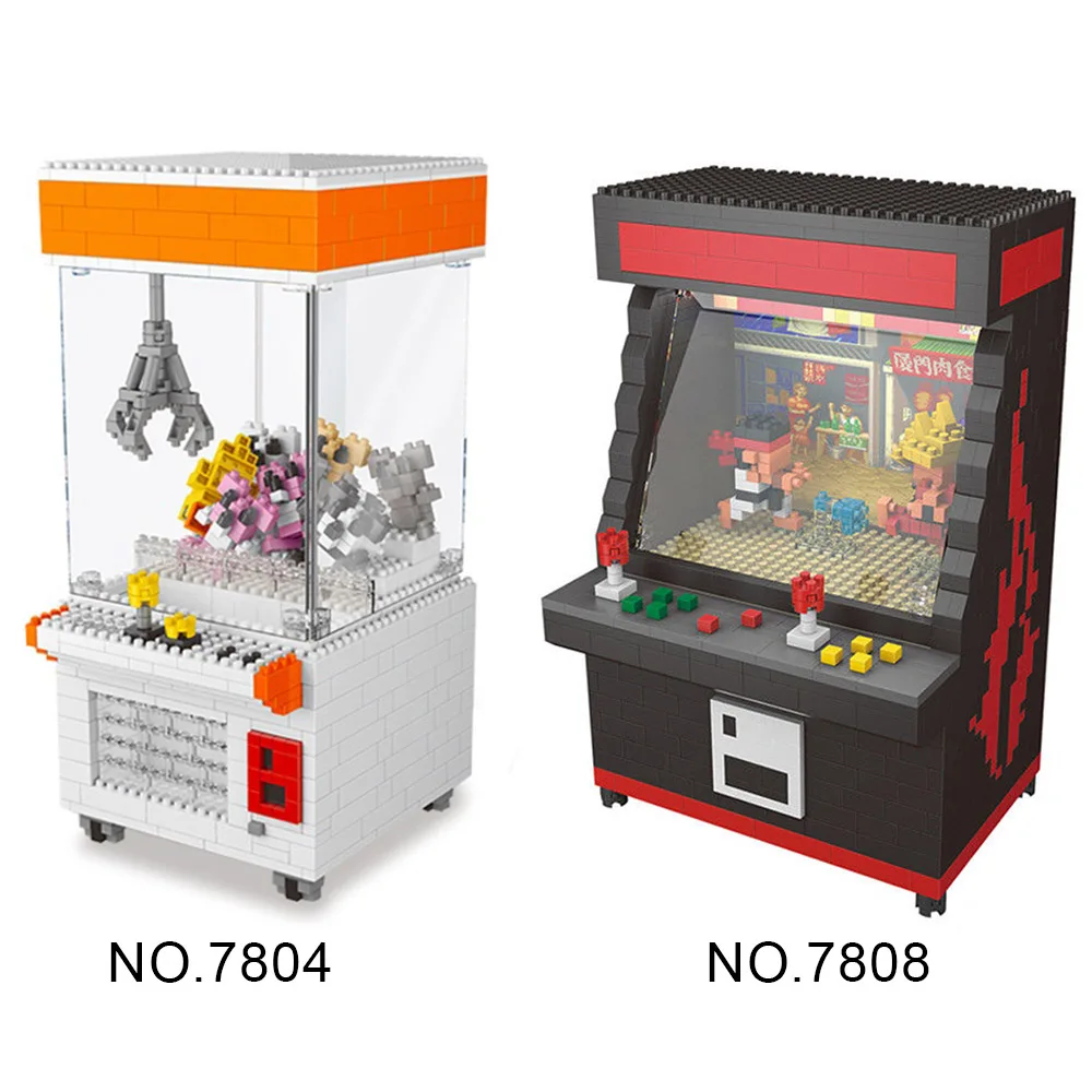 Citygirl Mini Toy Machine Street Fighter Game Machine DIY Building Blocks Toy Kids Gift
Citygirl Mini Toy Machine Street Fighter Game Machine DIY Building Blocks Toy Kids Gift