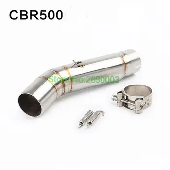 Motorcycle Exhaust Pipe CB500F CB500X CBR500 middle Connecting Pipe Motorbike Muffler Escape Link Pipe Adapter
Motorcycle Exhaust Pipe CB500F CB500X CBR500 middle Connecting Pipe Motorbike Muffler Escape Link Pipe Adapter