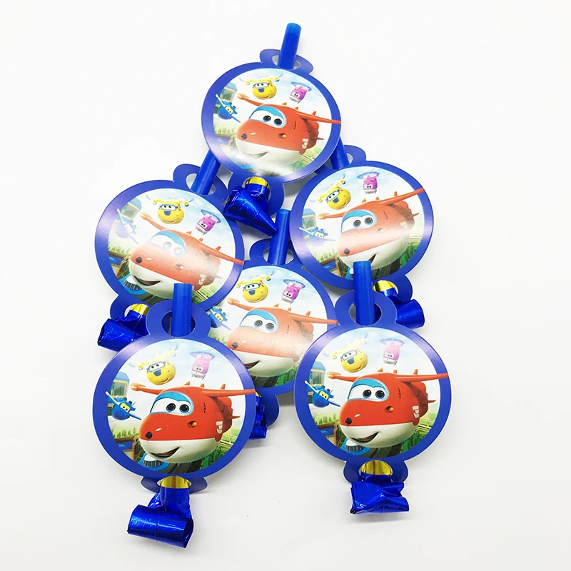 6pcs/lot Super Wings blowouts baby shower Super Wings noise maker kids birthday party decorations Super Wings blowouts
6pcs/lot Super Wings blowouts baby shower Super Wings noise maker kids birthday party decorations Super Wings blowouts