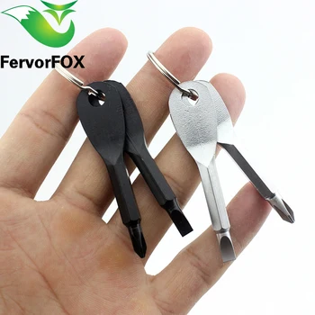 2Pcs Sliver Black Perfect Multitools Key Ring Screwdriver EDC Set Outdoor Portable Mini Pocket Tool Set with Keychain
2Pcs Sliver Black Perfect Multitools Key Ring Screwdriver EDC Set Outdoor Portable Mini Pocket Tool Set with Keychain