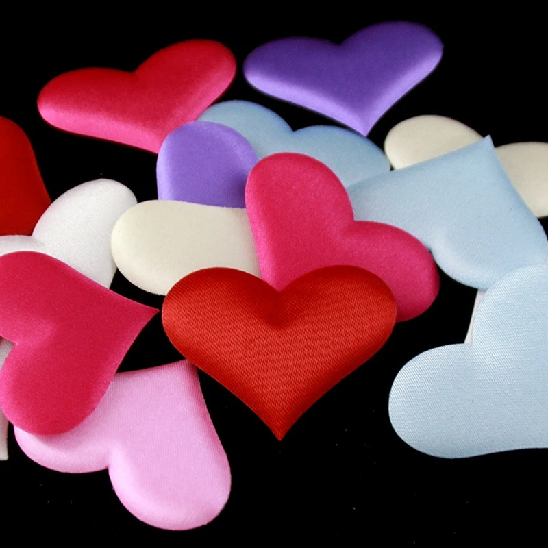 2/3/5cm Heart Petals Wedding Decorations Satin Heart Shaped Fabric Artificial Flower Petals Wedding decor Party supplies
2/3/5cm Heart Petals Wedding Decorations Satin Heart Shaped Fabric Artificial Flower Petals Wedding decor Party supplies
