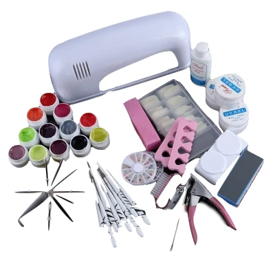9W Lamp Dryer for Nails 12pcs/set UV Gel Polish Nail Kit False Tip Manicure Nail Extension Nail Tools Kit UV Gel Vanishes Kit
9W Lamp Dryer for Nails 12pcs/set UV Gel Polish Nail Kit False Tip Manicure Nail Extension Nail Tools Kit UV Gel Vanishes Kit