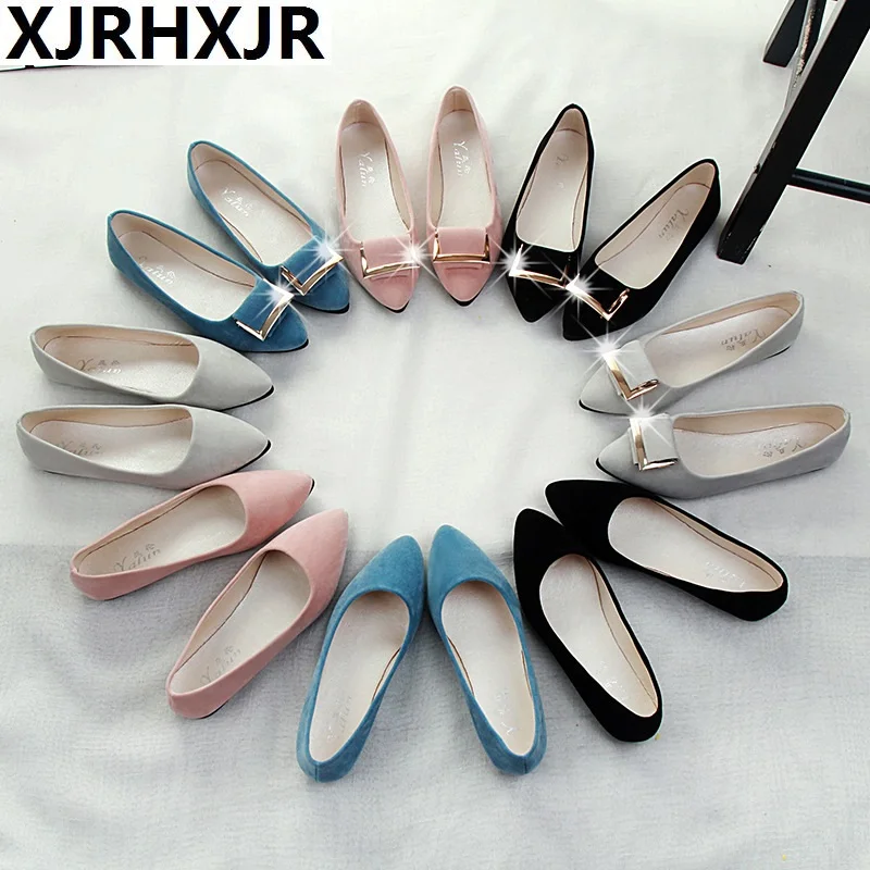 Slip On Women Flats Shoes Candy Color Pointed Toe Female Loafers Large Size Lazy Shoes Woman Spring Flock Ladies Ballet Flats
Slip On Women Flats Shoes Candy Color Pointed Toe Female Loafers Large Size Lazy Shoes Woman Spring Flock Ladies Ballet Flats