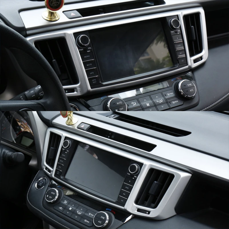 For Toyota RAV4 RAV 4 2016 2017 Accessories ABS Matte Chrome Air Conditioner Middle Central Outlet Air Vent Moulding Trim
For Toyota RAV4 RAV 4 2016 2017 Accessories ABS Matte Chrome Air Conditioner Middle Central Outlet Air Vent Moulding Trim