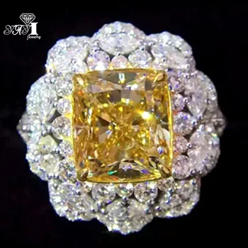 YaYI Jewelry Princess Cut 13 CT Yellow Zircon Silver Color Engagement Rings wedding Heart Rings Party ring Christmas Gifts
YaYI Jewelry Princess Cut 13 CT Yellow Zircon Silver Color Engagement Rings wedding Heart Rings Party ring Christmas Gifts