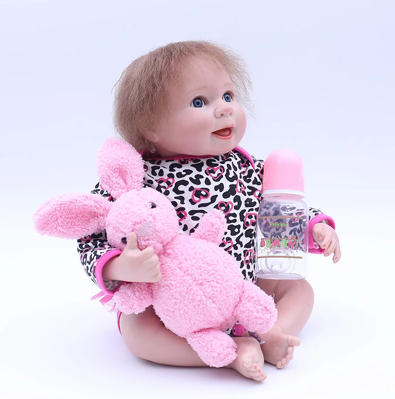 18inch reborn Silicone babies dolls realistic bebe alive super quality handmade toy bonecas brinquedos kids birthday gift
18inch reborn Silicone babies dolls realistic bebe alive super quality handmade toy bonecas brinquedos kids birthday gift