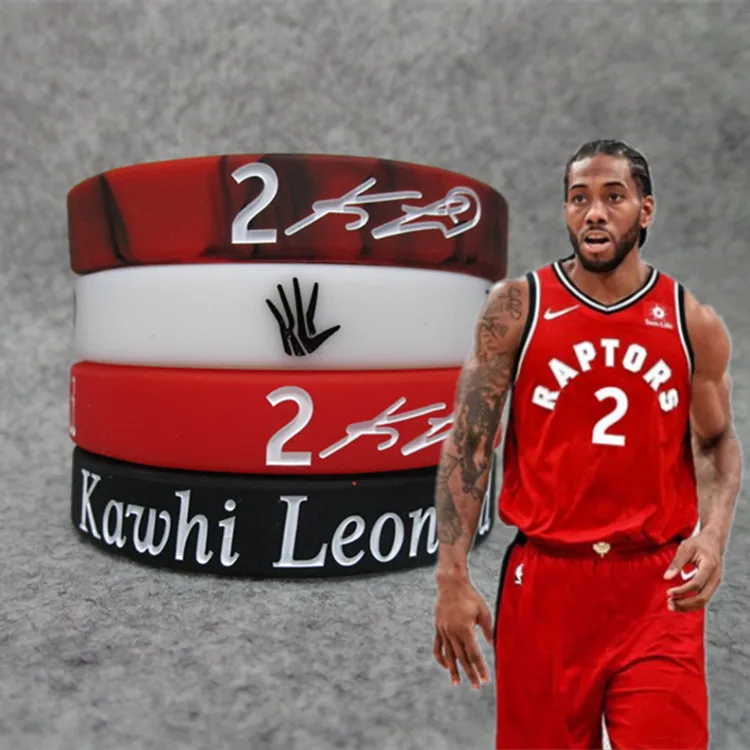 Kawhi Leonard Silicone Bracelet Toronto Softy Bracelet Raptors Basketball Team Player Wristband For Adult Kids Children Gifts 
Kawhi Leonard Silicone Bracelet Toronto Softy Bracelet Raptors Basketball Team Player Wristband For Adult Kids Children Gifts