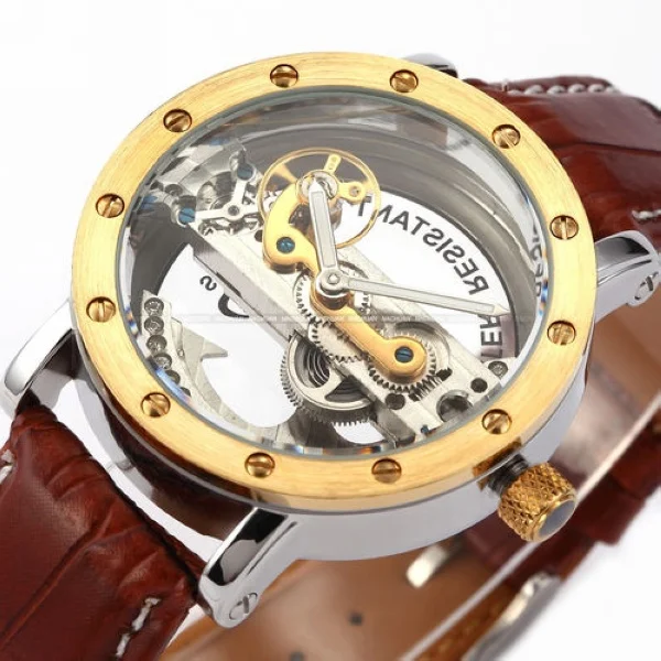 Super Watch!! Sport Racing Design Geometric Transparent Dial Diamond Inlaid Fan-shaped Flywheel Automatic Mechanical Watch Mens
Super Watch!! Sport Racing Design Geometric Transparent Dial Diamond Inlaid Fan-shaped Flywheel Automatic Mechanical Watch Mens