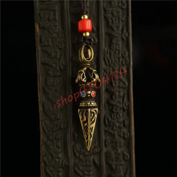 Pure copper, Tibetan style, hand-made, Buddha's warrior attendant demon pestle pendant, fine handicraft collection
Pure copper, Tibetan style, hand-made, Buddha's warrior attendant demon pestle pendant, fine handicraft collection