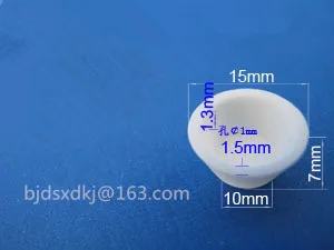 Глиноземный керамический тигель/диаметр * высота = 15(10)* 7 мм/специальный тигель для термоанализатора
Глиноземный керамический тигель/диаметр * высота = 15(10)* 7 мм/специальный тигель для термоанализатора