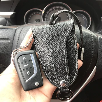 Genuine Cow Leather Men & Women Car Key Bag with Black Color Auto Key Protector Holder for BMW Key Case for VW Key Wallet
Genuine Cow Leather Men & Women Car Key Bag with Black Color Auto Key Protector Holder for BMW Key Case for VW Key Wallet