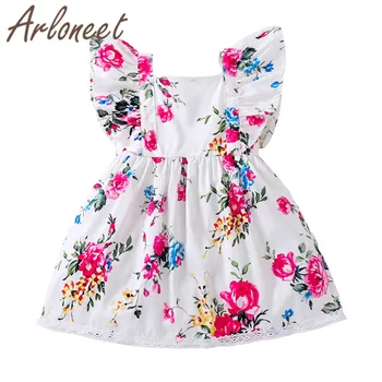 ARLONEET Fashion Clothes Toddle girl Ruffle dress sleeve flower print dress 2019 Summer party princess girls dresses in kids
ARLONEET Fashion Clothes Toddle girl Ruffle dress sleeve flower print dress 2019 Summer party princess girls dresses in kids