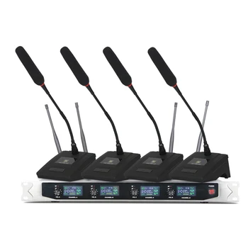 Depusheng DF204 desktop standing gooseneck microphone wireless system for conference system
Depusheng DF204 desktop standing gooseneck microphone wireless system for conference system