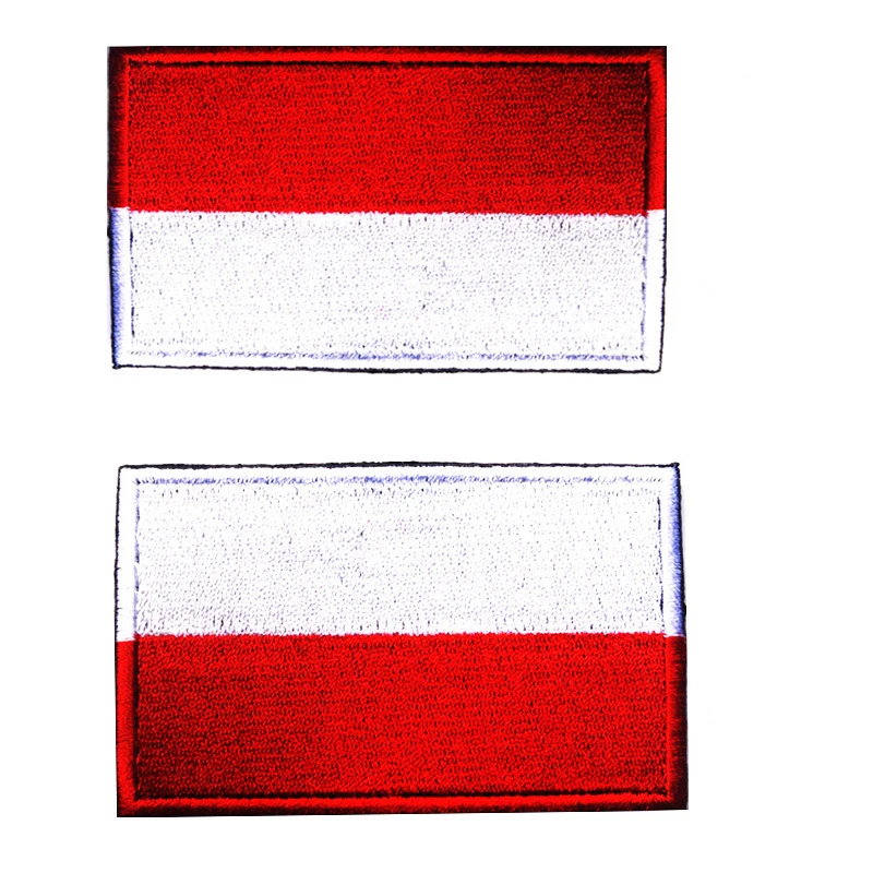 Embroidery Badge Indonesian Polish National Flag Of Poland Embroidered Badges Patch For Clothing Cap Bag Drapeau de la Pologne
Embroidery Badge Indonesian Polish National Flag Of Poland Embroidered Badges Patch For Clothing Cap Bag Drapeau de la Pologne
