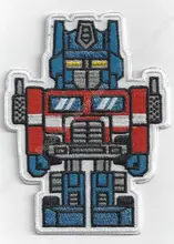 4" TRANSFORMERS OPTIMUS PRIME TV Movie Uniform iron on sew on patch applique badge emblem party favor factory supplier