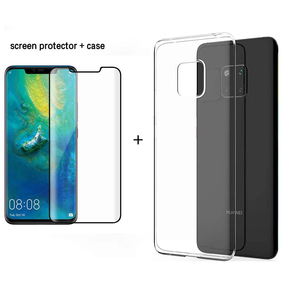 NYFundas 5D full coverd tempered glass screen protector +clear tpu case for huawei mate 20 pro lite p20 pro lite cover temperato
NYFundas 5D full coverd tempered glass screen protector +clear tpu case for huawei mate 20 pro lite p20 pro lite cover temperato