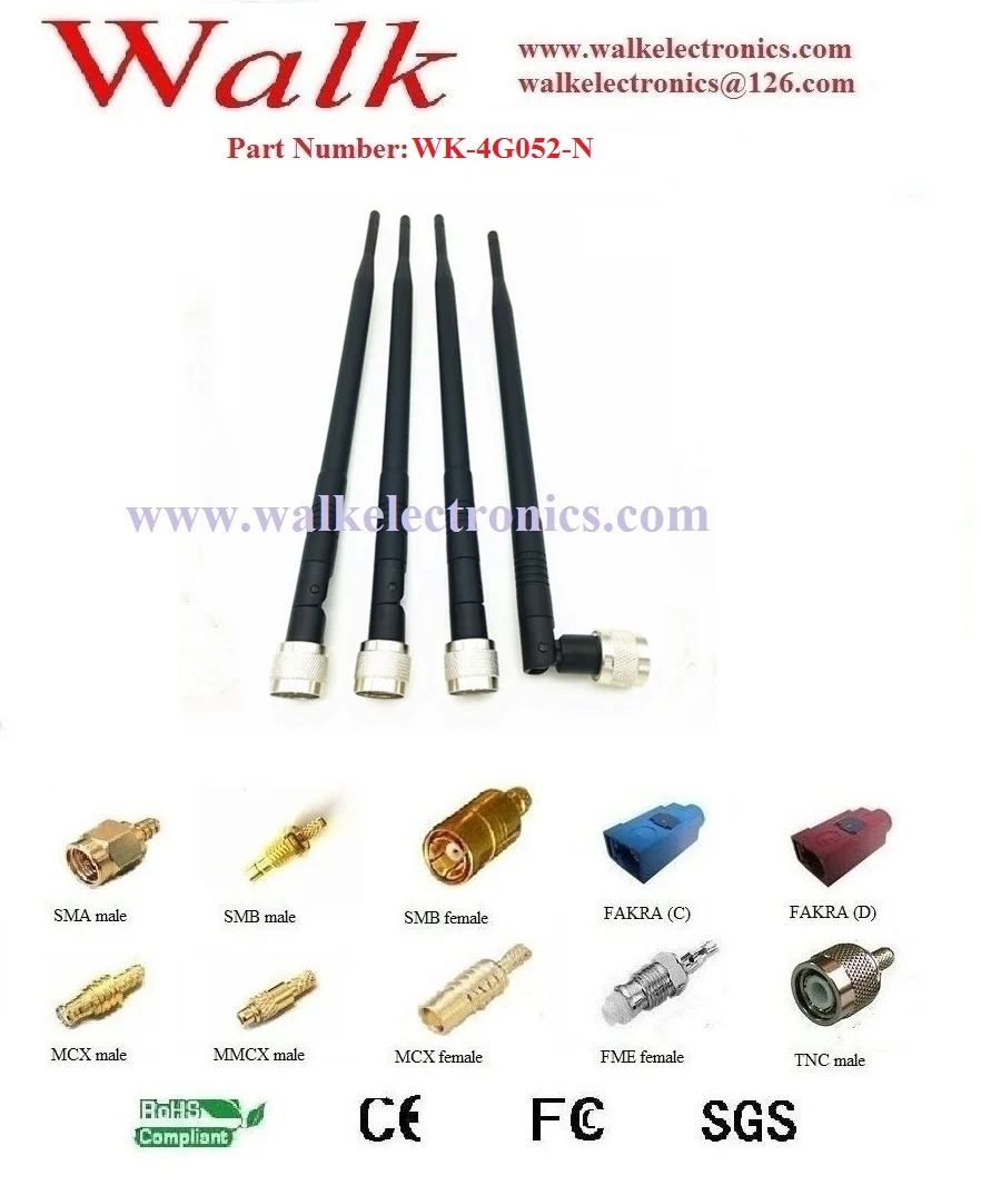 rotatable 295mm length 7.0dBi high gain N male 4g lte antenna N male swivel GSM 3g 4G LTE stubby antenna
rotatable 295mm length 7.0dBi high gain N male 4g lte antenna N male swivel GSM 3g 4G LTE stubby antenna
