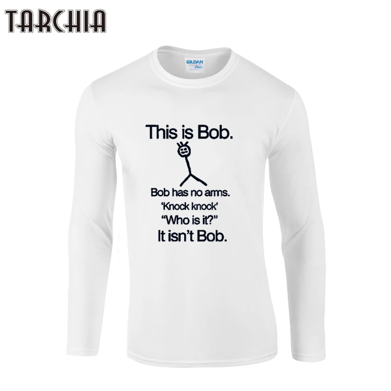 TARCHIA 2019 new this is bob funny pullover boy men Long Sleeve male t shirt tshirt Men's T-Shirt 100% Cotton Plus Size Homme
TARCHIA 2019 new this is bob funny pullover boy men Long Sleeve male t shirt tshirt Men's T-Shirt 100% Cotton Plus Size Homme