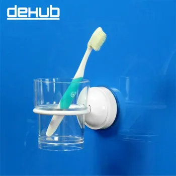 Dehub Super Suction Cup Portable CUp Holder Wall Mounted Bathroom Cup Holder Toothbrush Holder Steel For Bathroom Accesoories
Dehub Super Suction Cup Portable CUp Holder Wall Mounted Bathroom Cup Holder Toothbrush Holder Steel For Bathroom Accesoories