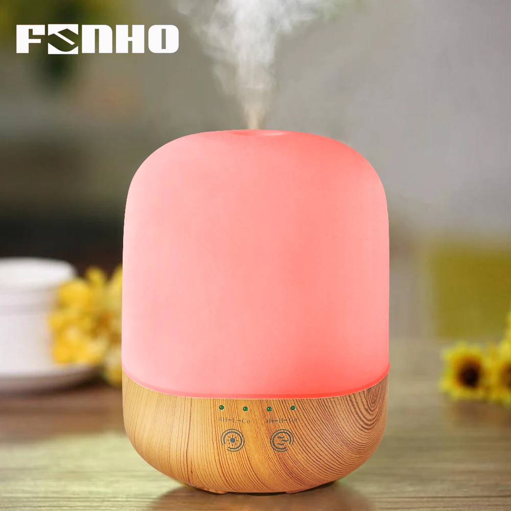 

FUNHO 300ml Air Humidifier Ultrasonic USB Led Night Lights Aroma Aromatherapy Essential Oil Diffuser Mist Maker For Home 300A