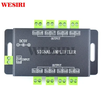 WS2812B WS2811 APA102 Signal Amplifier for DC5V-12V WS2812B WS2811 APA102 SK6812 LED Strip Light
WS2812B WS2811 APA102 Signal Amplifier for DC5V-12V WS2812B WS2811 APA102 SK6812 LED Strip Light