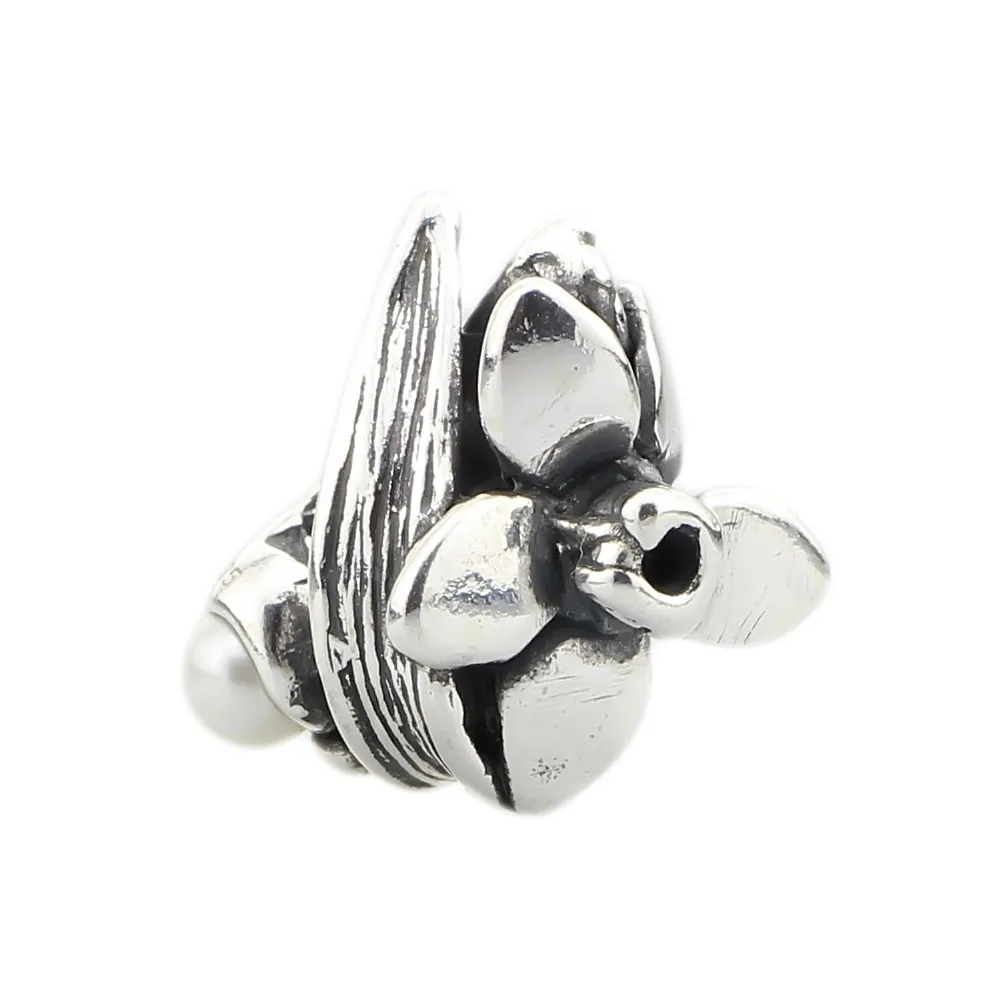 Beads Hunter 925 Sterling Silver Narcissus of December With White Pearl Charm Bead Only Fit Troll 3.0mm Bracelet
Beads Hunter 925 Sterling Silver Narcissus of December With White Pearl Charm Bead Only Fit Troll 3.0mm Bracelet