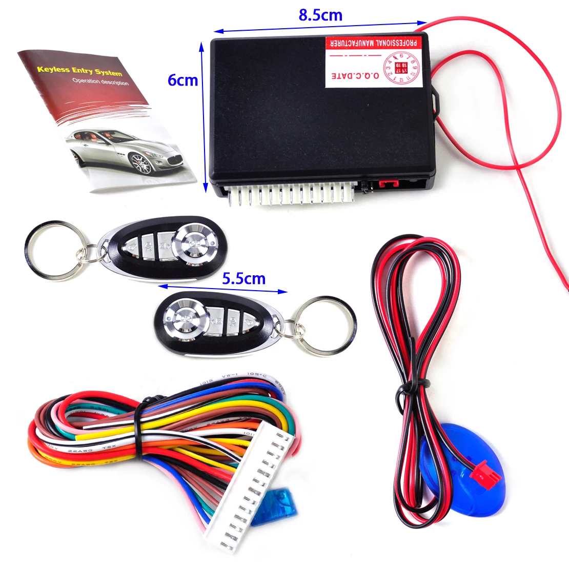 DWCX Car Vehicle Keyless Entry System Central Door Lock Control 2 Remote Controller For VW Polo Audi A4 A6 Ford focus BMW F01
DWCX Car Vehicle Keyless Entry System Central Door Lock Control 2 Remote Controller For VW Polo Audi A4 A6 Ford focus BMW F01