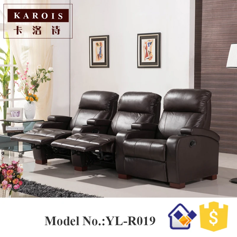 Image Large reclining sofa factory price hot sale leather sofa recliner