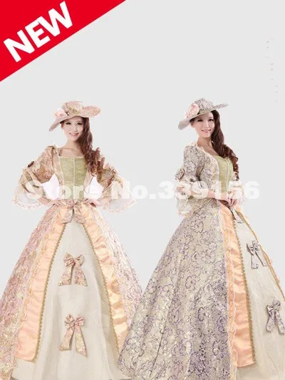 Custom Made Elegant Royal Palace Marie Antoinette Civil War Medieval Renaissance Dress Victorian Ball Gown For Women
Custom Made Elegant Royal Palace Marie Antoinette Civil War Medieval Renaissance Dress Victorian Ball Gown For Women