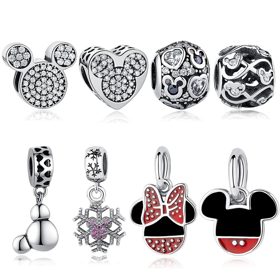 2018 Summer New 925 Sterling Silver Charm Bead Fit Original Pandora Charms Bracelet DIY Minnie Mickey Heart Beads Jewelry Making
2018 Summer New 925 Sterling Silver Charm Bead Fit Original Pandora Charms Bracelet DIY Minnie Mickey Heart Beads Jewelry Making