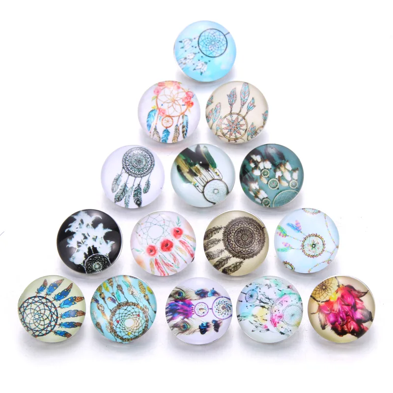 10pcs/lot New Mixed styles Dream catcher and Starry sky 18mm Glass snap button For DIY snap button bracelets & bangles Jewelry
10pcs/lot New Mixed styles Dream catcher and Starry sky 18mm Glass snap button For DIY snap button bracelets & bangles Jewelry