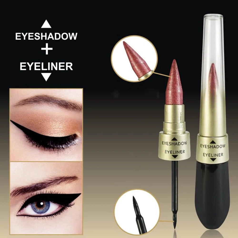 Hengfang Waterproof 2 In 1 Liquid Eyeshadow Eyeliner Simple Easy To wear eyeliner pencil set Single color Long-lasting TSLM1
Hengfang Waterproof 2 In 1 Liquid Eyeshadow Eyeliner Simple Easy To wear eyeliner pencil set Single color Long-lasting TSLM1
