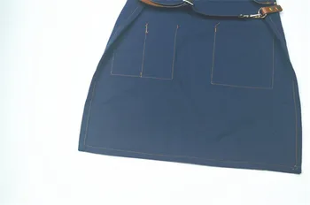 Denim Kitchen Cooking Apron with Adjustable Cotton Strap Large Pockets Blue Barista Men and Women Homewear
Denim Kitchen Cooking Apron with Adjustable Cotton Strap Large Pockets Blue Barista Men and Women Homewear